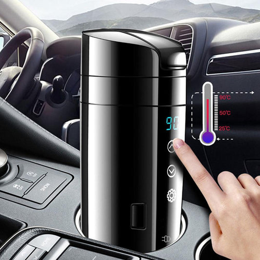 Real-Time Temp Heating Kettle for Car - 70W