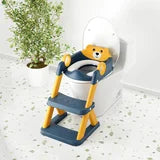 Potty Training Toilet Seat Toddler: Kids Potty Training Seat with Adjustable Height Non-Slip Step Ladder